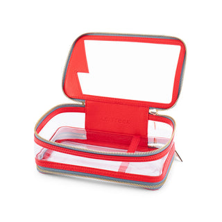 Large Carry Case - Red Leather