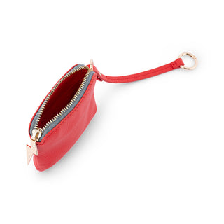 Small Carry Case - Red Leather - Top